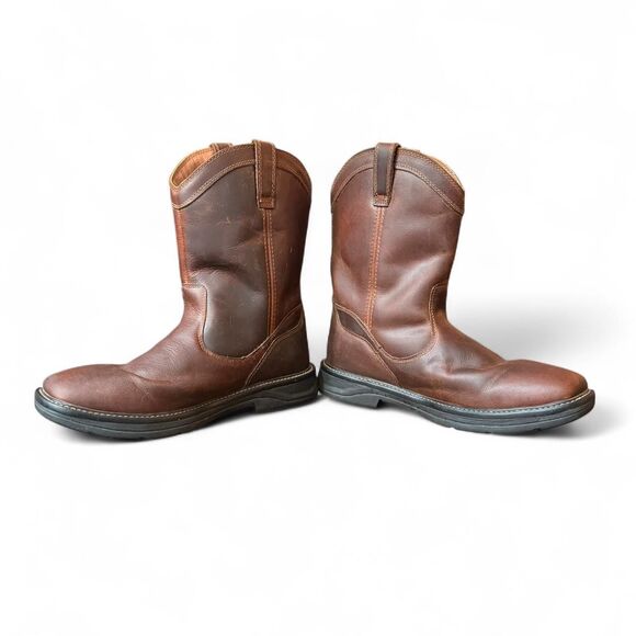 Ridgecut Rancher Wellington Work Boots Brown Waterproof Leather Men’s Size 12M main image 5